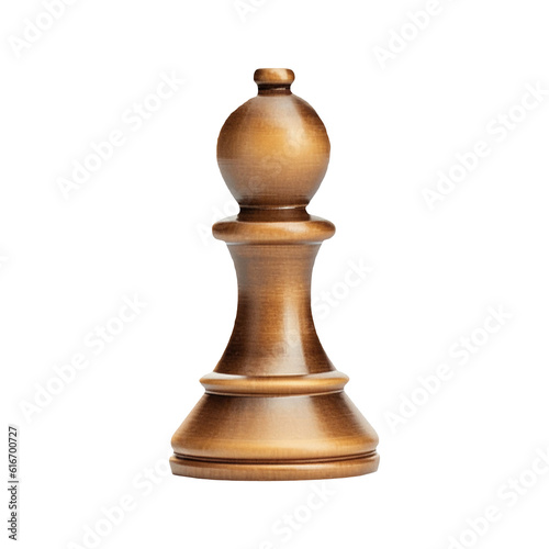 Chess Pawn isolated on transparent or white background, png