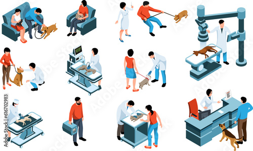 Veterinary Isometric Set