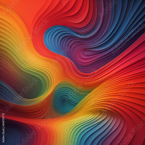 Vibrant color gradient background