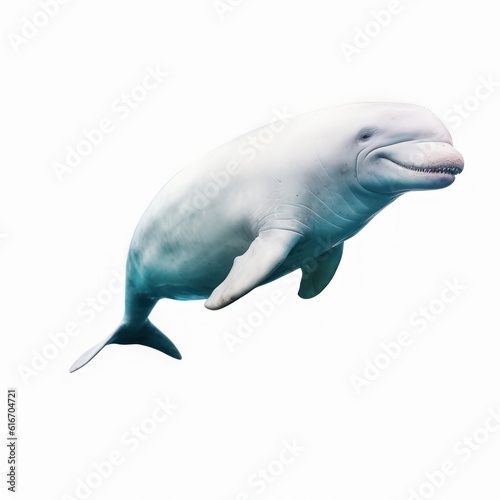 Fotografia, Obraz Beluga whale Water Animal