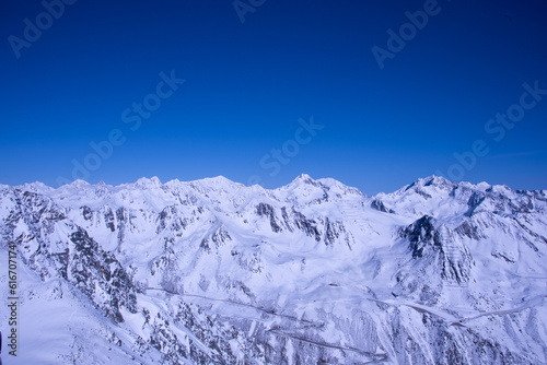Alpine ski resort in Sölden in Otztal Alps, Tirol, Austria   © lucazzitto
