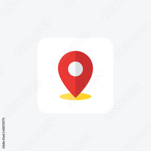 Location, Pin, Shop Location Vector Flat Icon Free Download Location, Pin, Shop Location Vector Flat Icon - GFXLoad