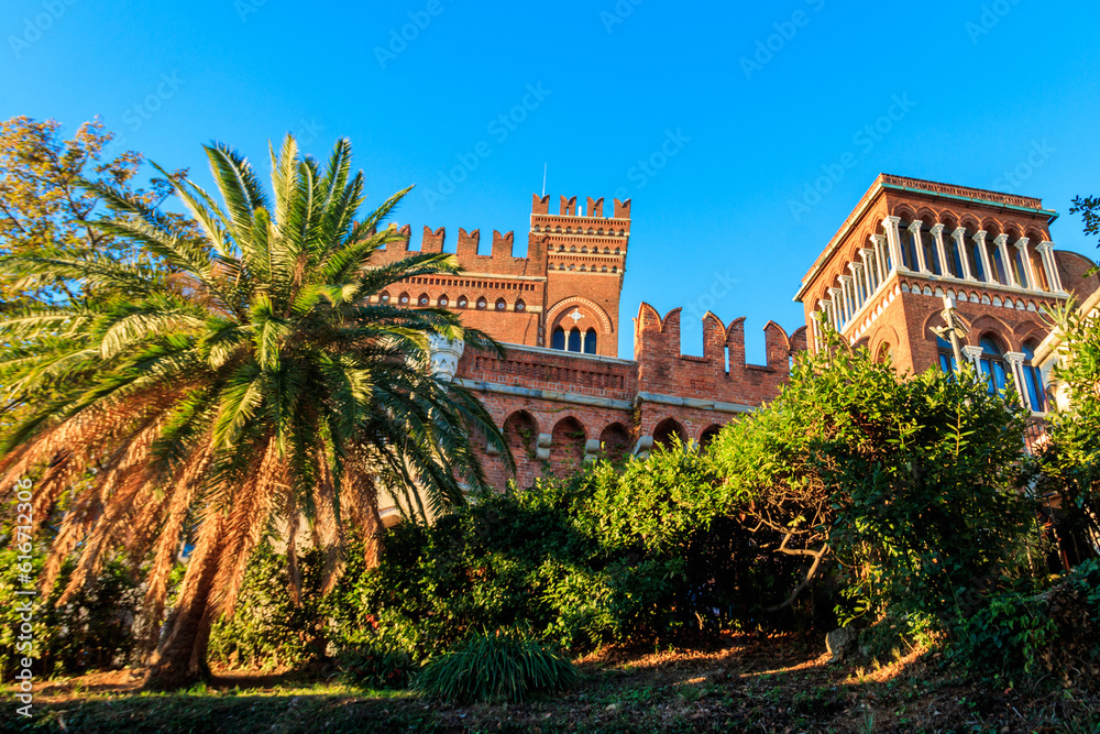 D'Albertis castle in Genoa, Italy