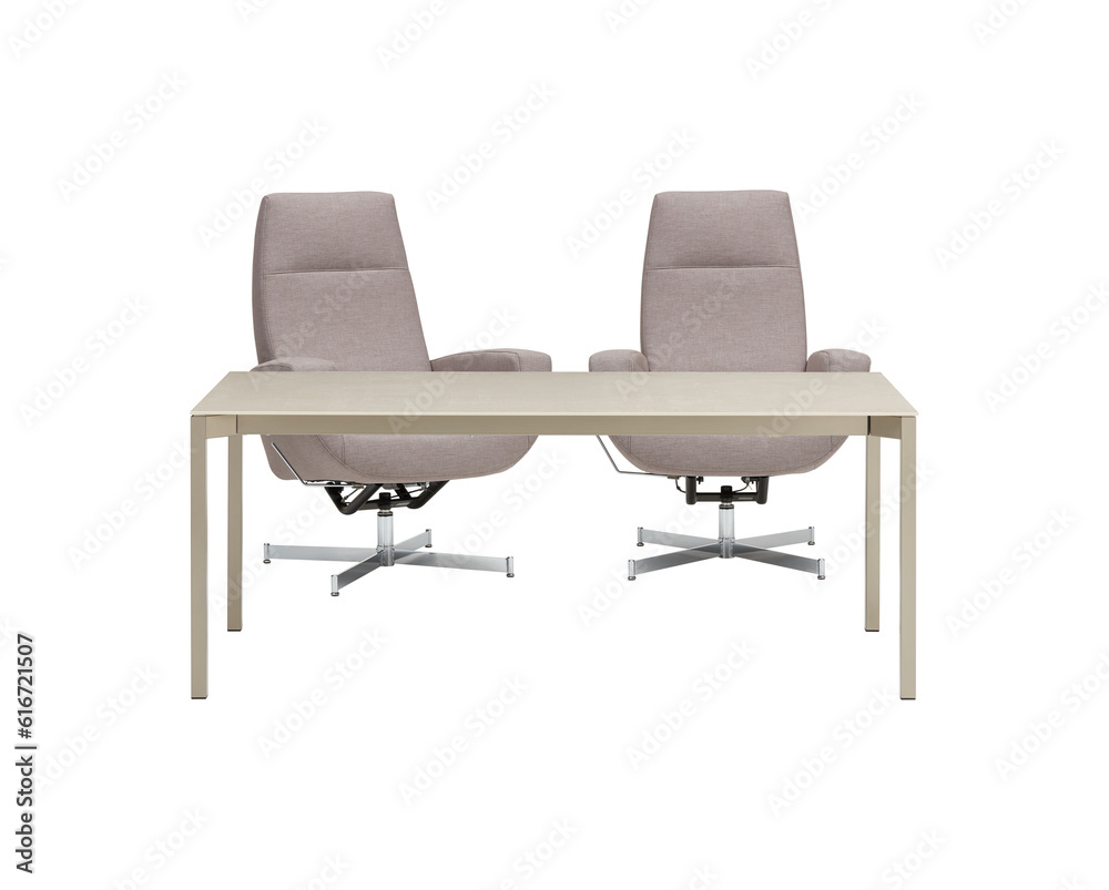 desk and chair Cut out, isolated transparent background desk and chair Cut out, isolated transparent background