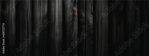 black wood timber board use for background, poster, banner, brochure, social media design, website