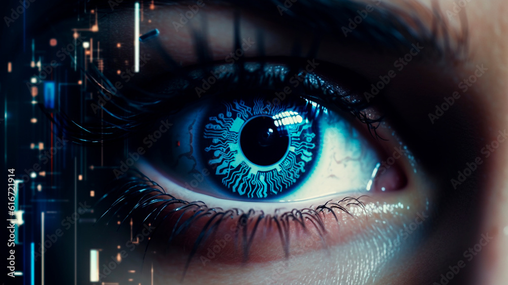 The cybernetic eye, science and technology of the future
