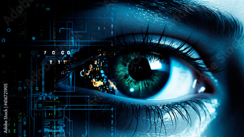 The cybernetic eye, science and technology of the future 