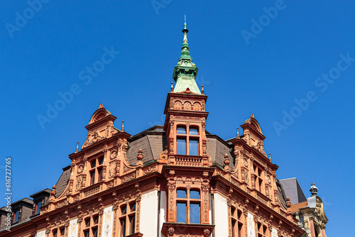 Historisches Gebäude in der Stadt Leipzig © Rico Ködder