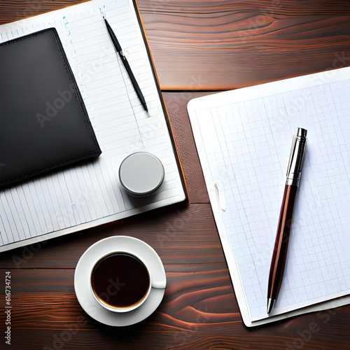 Fototapeta Naklejka Na Ścianę i Meble -  Office style and coffie 