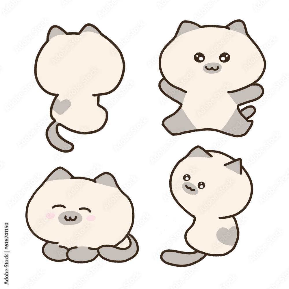 set of cats, meow, kitty, cat, animal, pet, zoo set of cats, meow, kitty, cat, animal, pet, zoo