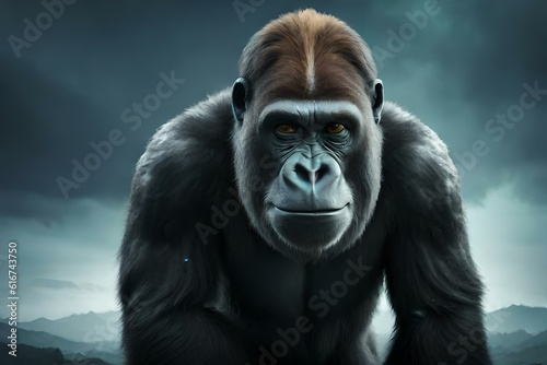 gorilla gorilla generated ai