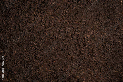 Fertile soil background.