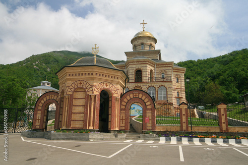 Monastery in the Caucasus Mountains, Pyatigorsk, Russia.