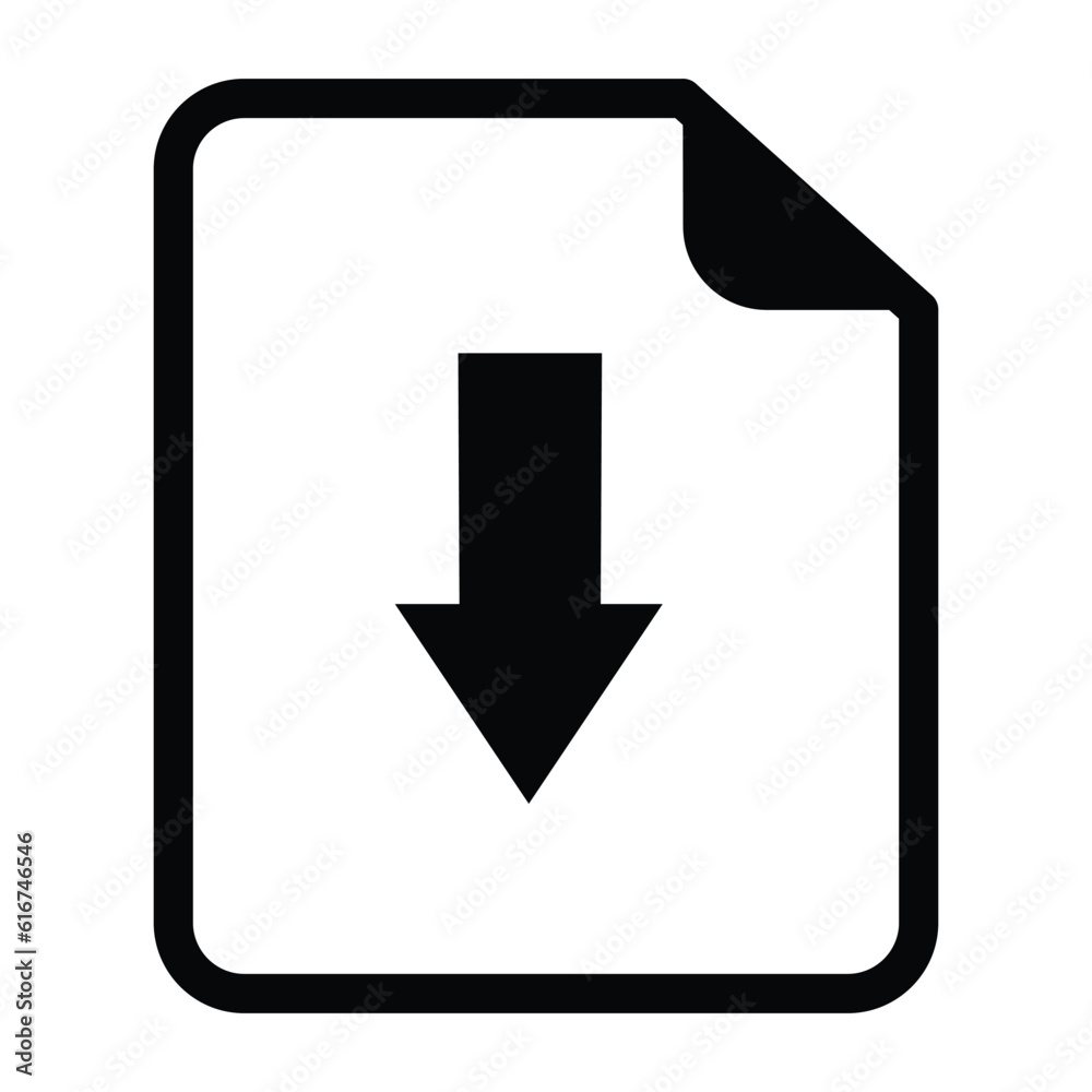 arrow, button, data, document, download, graphic, load, navigation, pictogram, round, website, app, file, web, computer, illustration, shape, technology, template, upload, black, circle, concept, icon