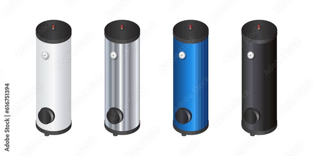 Electric boiler for water heater water. Electric boiler for water heater water.