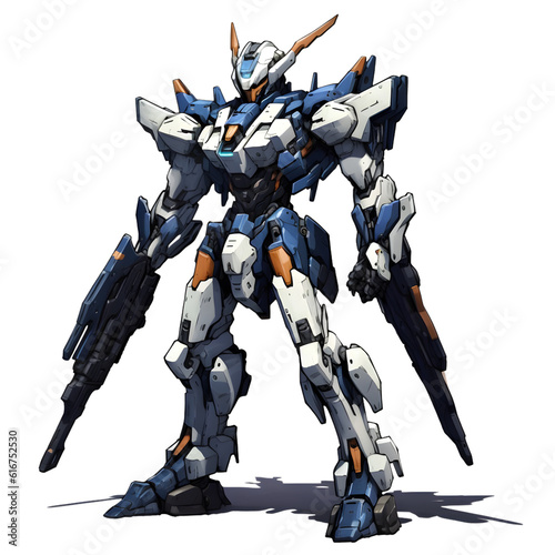 robot cyborg soldier, anime mecha battle suit