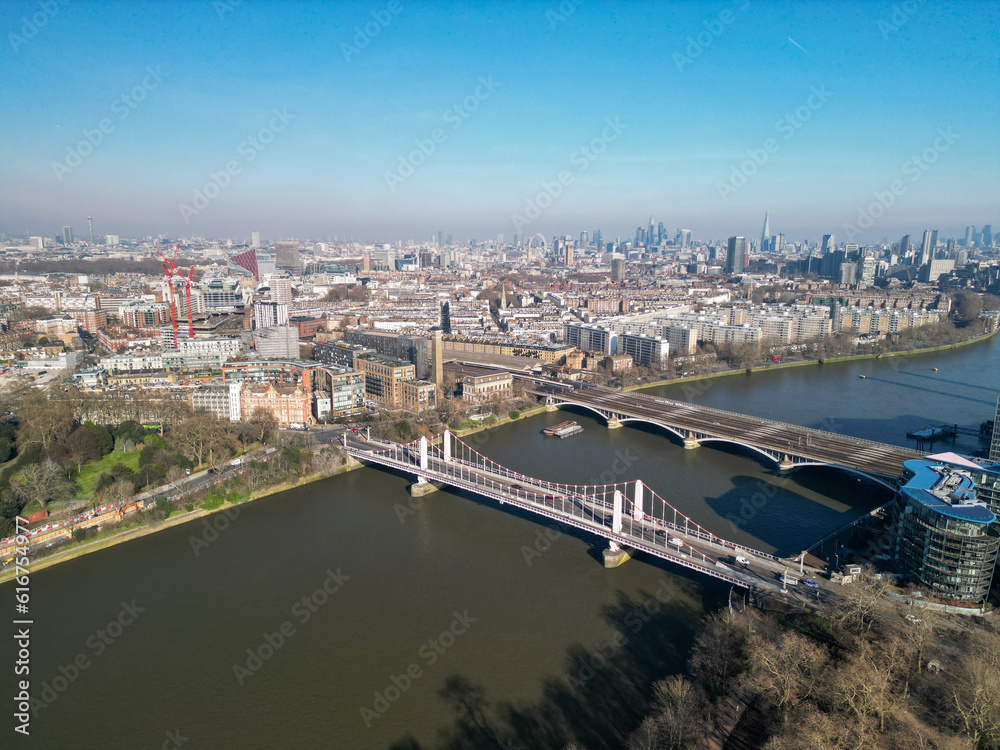 Battersea Park London Aerial View, Shot with a Dji Mini 3 Pro.
