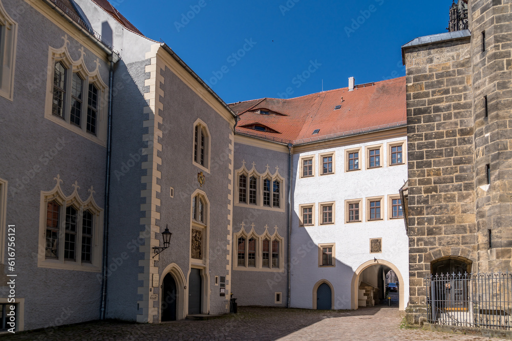 View of the medieval palace in Meissen