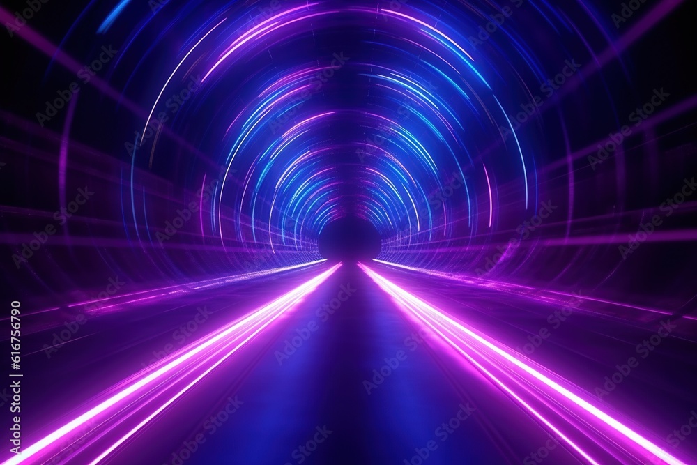 abstract futuristic background portal tunnel with pink blue glowing neon moving high speed wave lines and bokeh lights. Data transfer concept Fantastic wallpaper abstract futuristic background portal tunnel with pink blue glowing neon moving high speed wave lines and bokeh lights. Data transfer concept Fantastic wallpaper