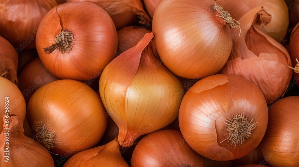 Onions in a grocery store - food photography Onions in a grocery store - food photography