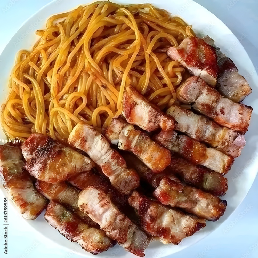 Spaghetti with beef Spaghetti with beef