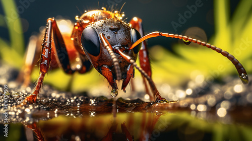 Close up image of an ant  © TimeaPeter