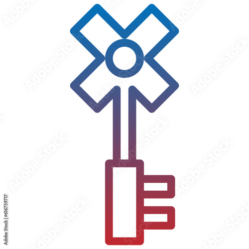 Wallpaper Mural key line icon,linear,outline,graphic,illustration Torontodigital.ca