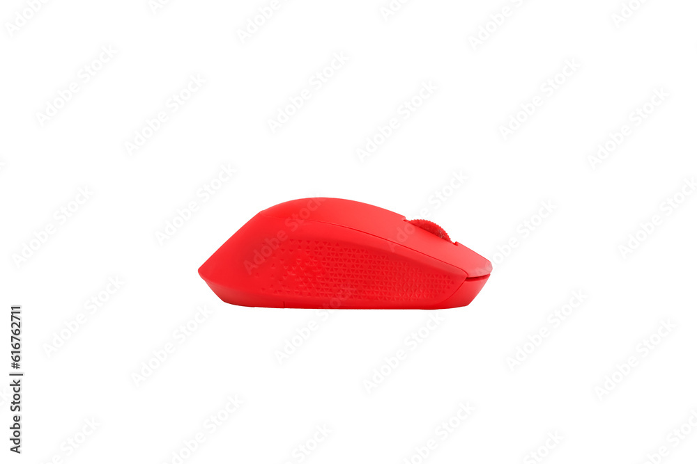 red mouse side view red mouse side view