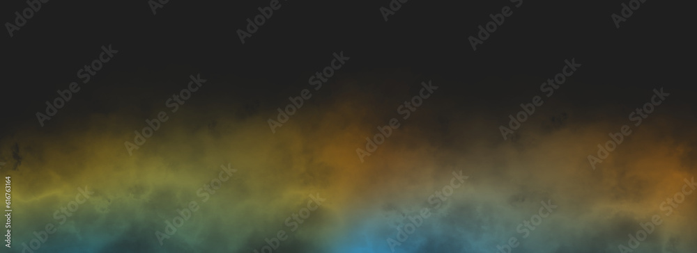 Obraz premium Abstract smoke in dark background. Texture and desktop picture