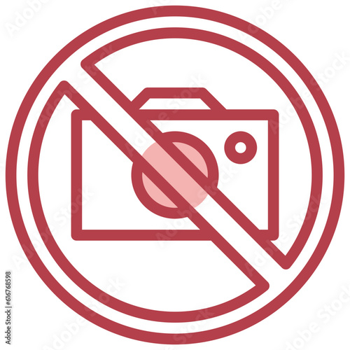 no photo line icon,linear,outline,graphic,illustration