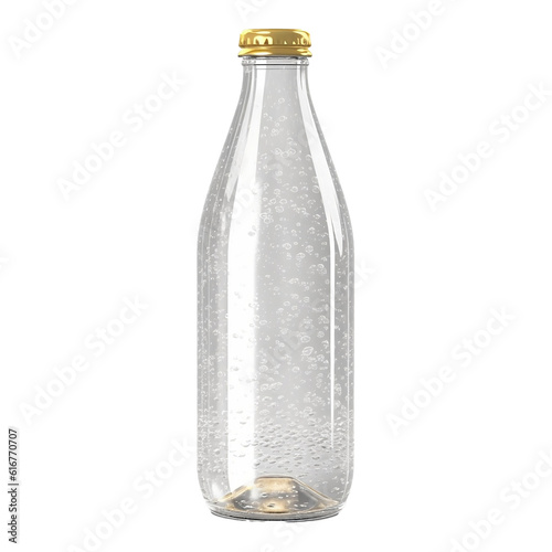 bottle of water isolated transparent background