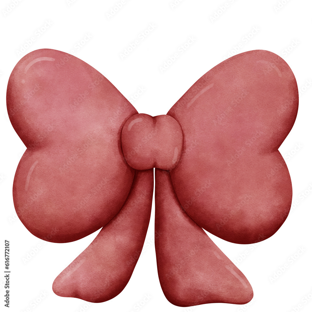 Ribbon bow isolated Ribbon bow isolated