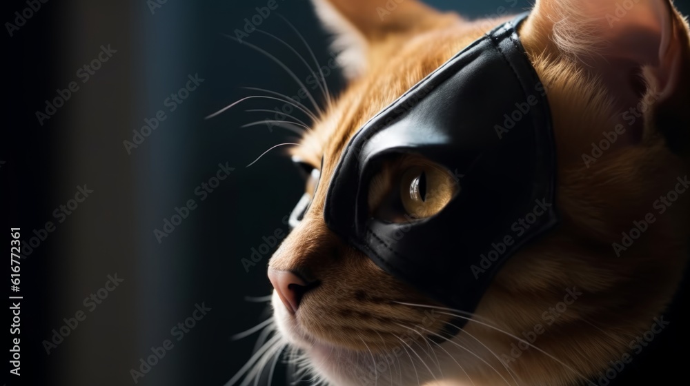 Purrfect Protector: Cat in a Hero Mask Fights for Justice Purrfect Protector: Cat in a Hero Mask Fights for Justice