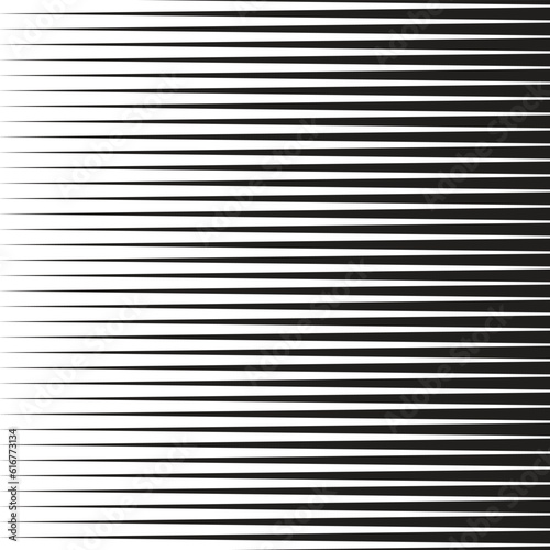 abstract monochrome black slanting gradient horizontal line pattern texture.