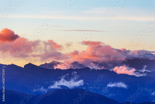Mountains in Colombia at sunrise © Galyna Andrushko