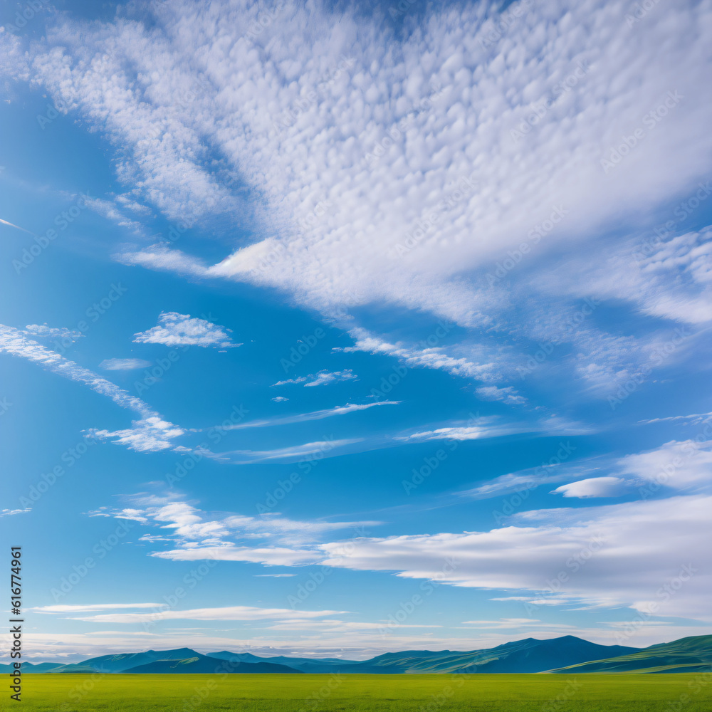 field and sky