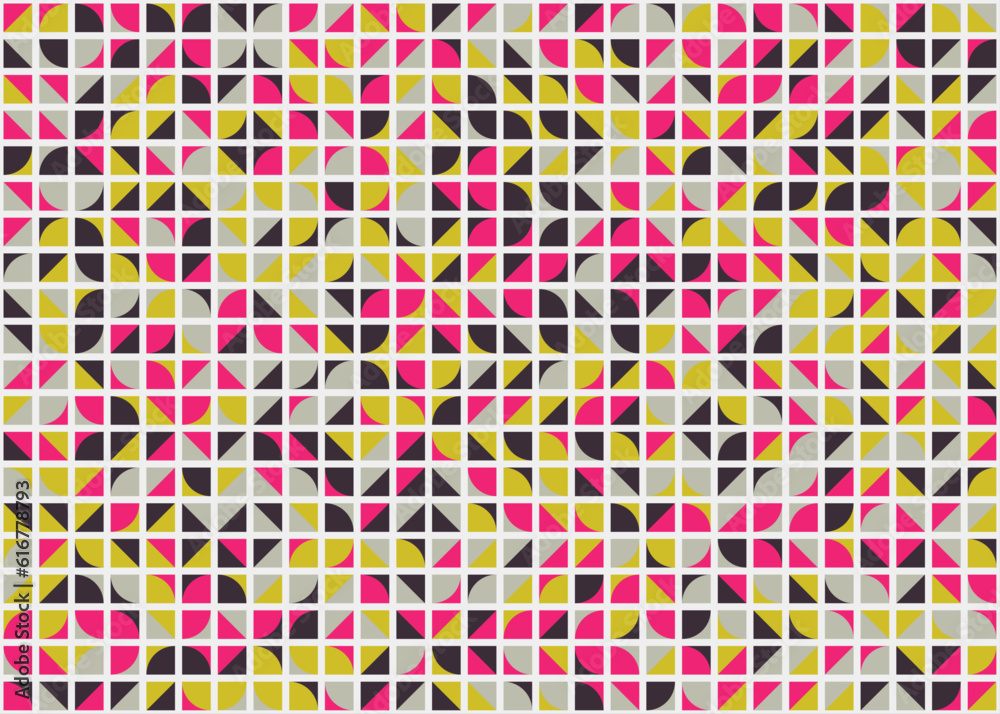 Abstract Geometric Pattern generative computational art illustration Abstract Geometric Pattern generative computational art illustration