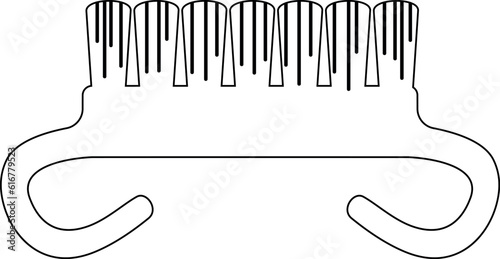 Manicure brush is a manicure tool.