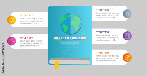 Free vector flat geometric real estate infographic