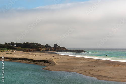 View of the Gualala River and Gualala Point Regional Park