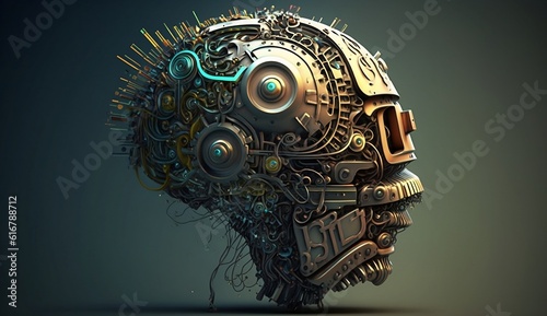Mechanical head (Generative AI)