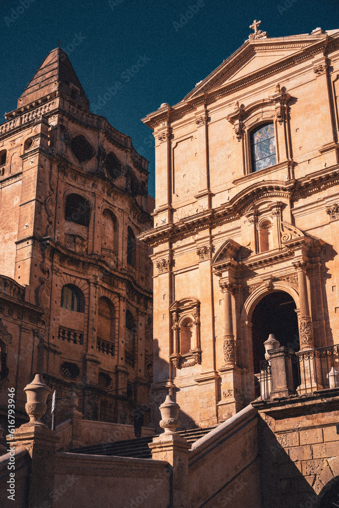 Fototapeta premium Getting lost in the streets of Noto, Sicily