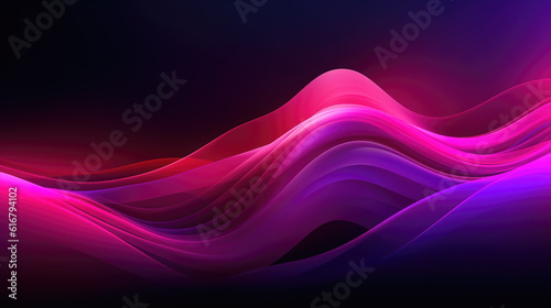 beautiful elegant pink waves, wallpaper background art, ai generated image