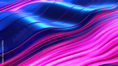 elegant blue and pink waves, jewelry wallpaper style, ai generated image
