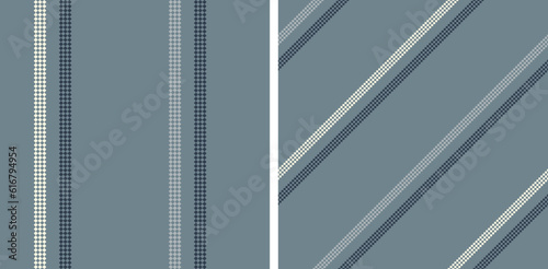 Set seamless stripe pattern.