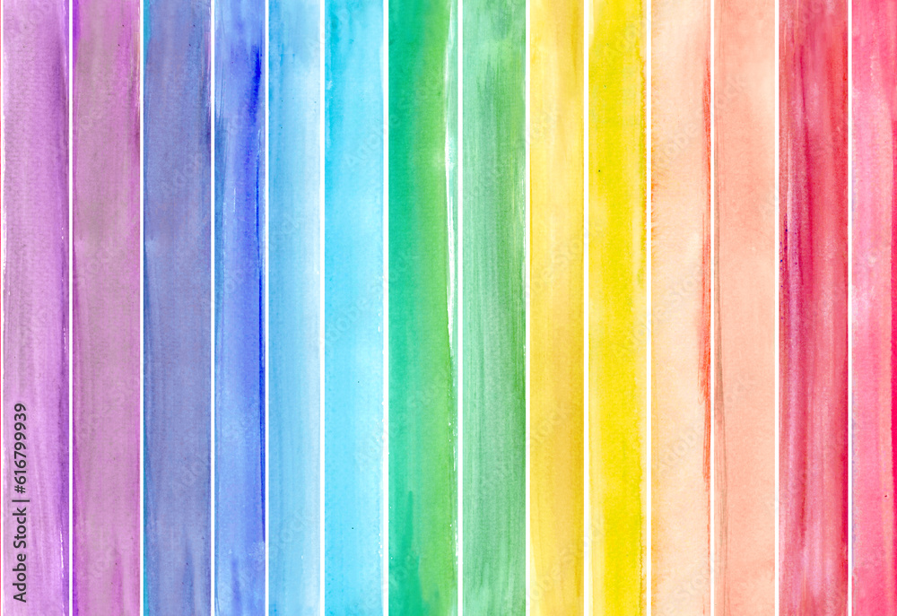 seamless  hand drawn watercolor stripes pattern.  rainbow colors used wallpaper wrapping sheet  hand drawn watercolor stripes pattern.  colorful. summer stripes unique stripes
