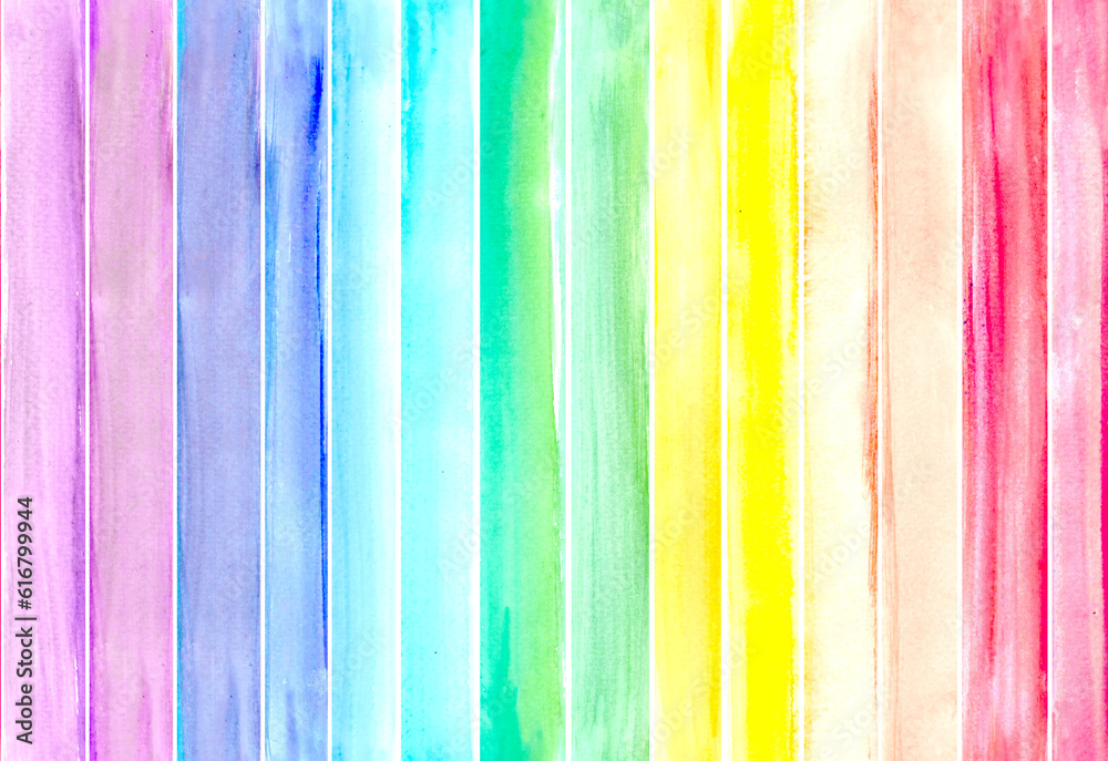 seamless  hand drawn watercolor stripes pattern.  rainbow colors used wallpaper wrapping sheet  hand drawn watercolor stripes pattern.  colorful. summer stripes unique stripes
