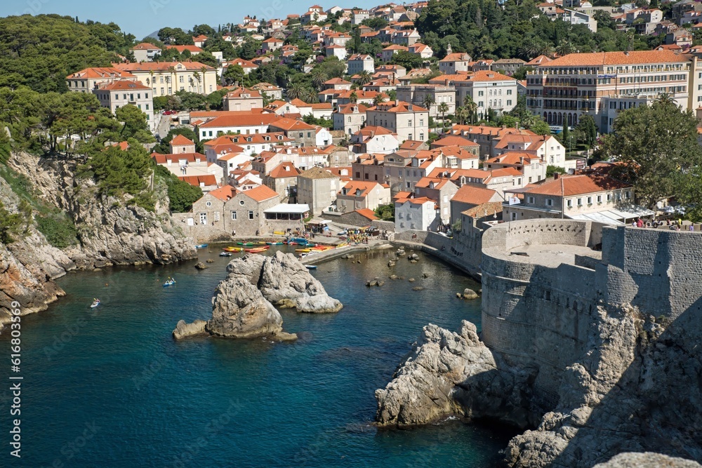 The seaport and town of Dubrovnik
Croatia