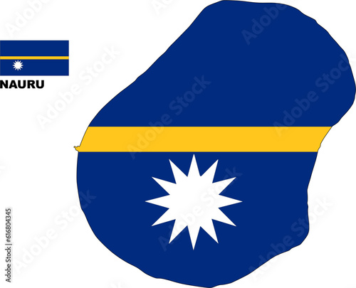 NAURU Country Map Flag Illustration Free Download NAURU Country Map Flag Illustration - GFXLoad
