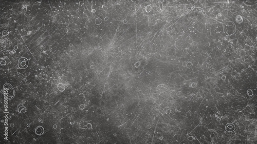 blackboard in the classroom for chalk. black gray blank background. chalkboard Generative AI